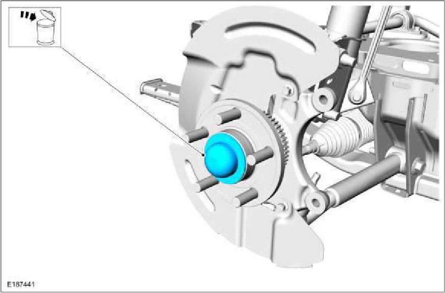 Front Wheel Bearing and Wheel Hub — original illustration 1, reference 2456