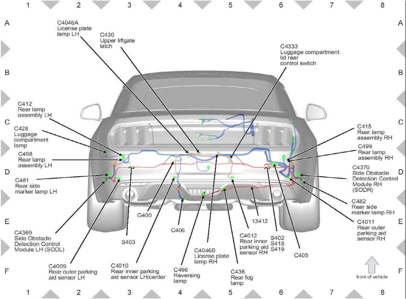 Wiring — original illustration 1, reference 6593