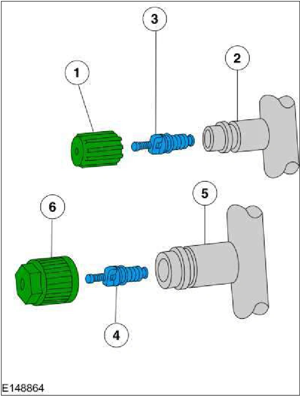 Climate Control System - Vehicles With: Dual Automatic Temperature Control (DATC) - System Operation — original illustration 1, reference 3430