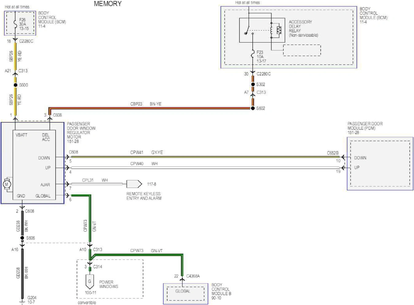 Wiring — original illustration 1, reference 6473