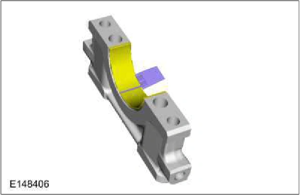 Crankshaft Main Bearing Journal Clearance — original illustration 2, reference 124