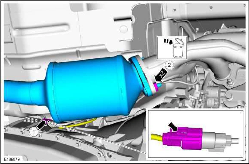 309-00C Exhaust System - 5.0L — original illustration 1, reference 3191