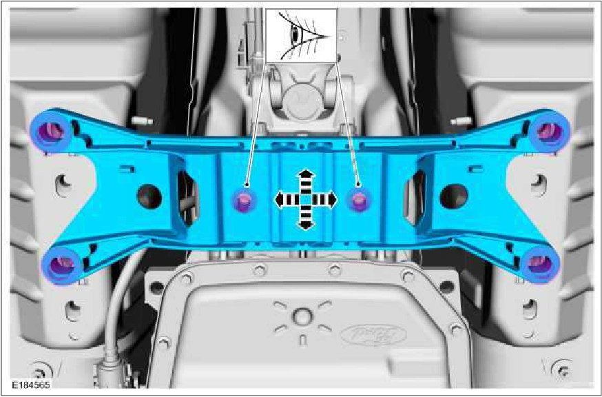 Transmission Support Crossmember — original illustration 2, reference 2398