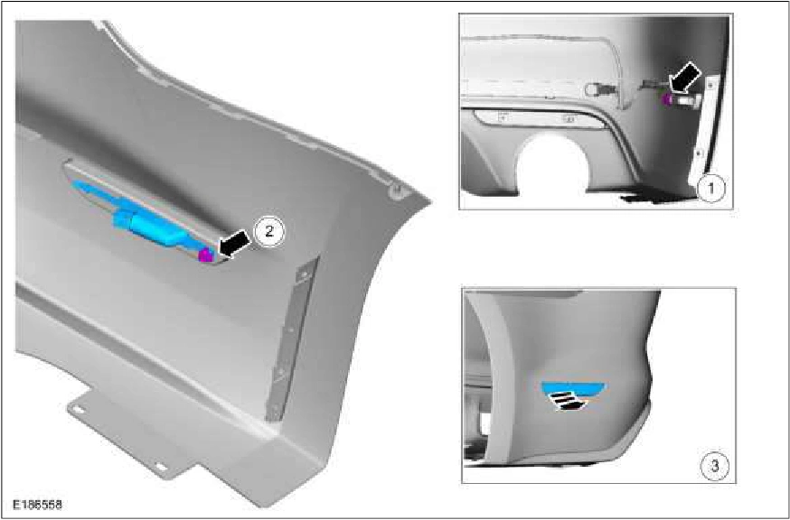 Side Turn Signal Lamp — original illustration 1, reference 5811