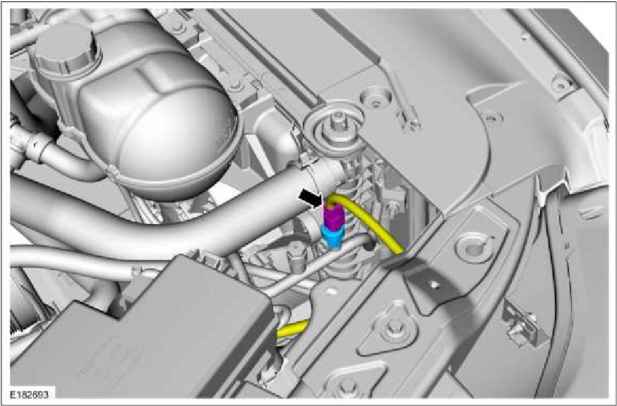 Air Conditioning (A/C) Pressure Transducer — original illustration 1, reference 3687