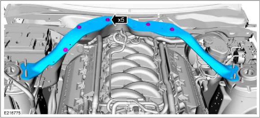 Brake Booster - 5.0L 32V Ti-VCT/5.2L 32V Ti-VCT — original illustration 2, reference 2917