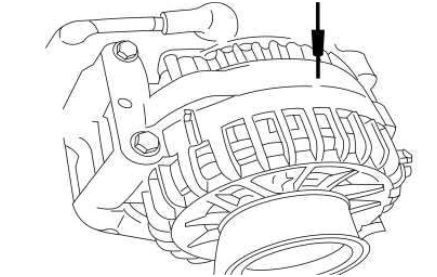 Charging System - 5.0L 32V Ti-VCT — original illustration 1, reference 4039