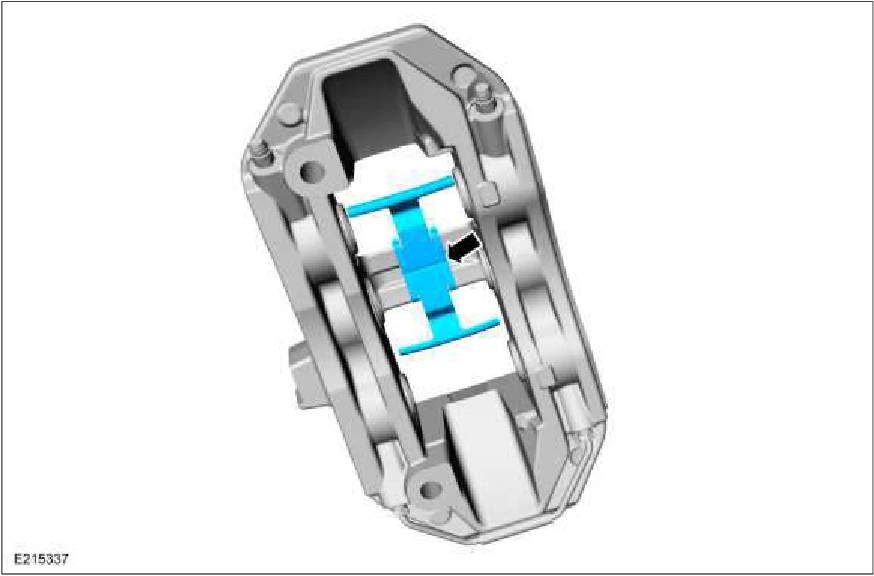 Brake Caliper - Vehicles With: SVT Performance Package — original illustration 2, reference 2828