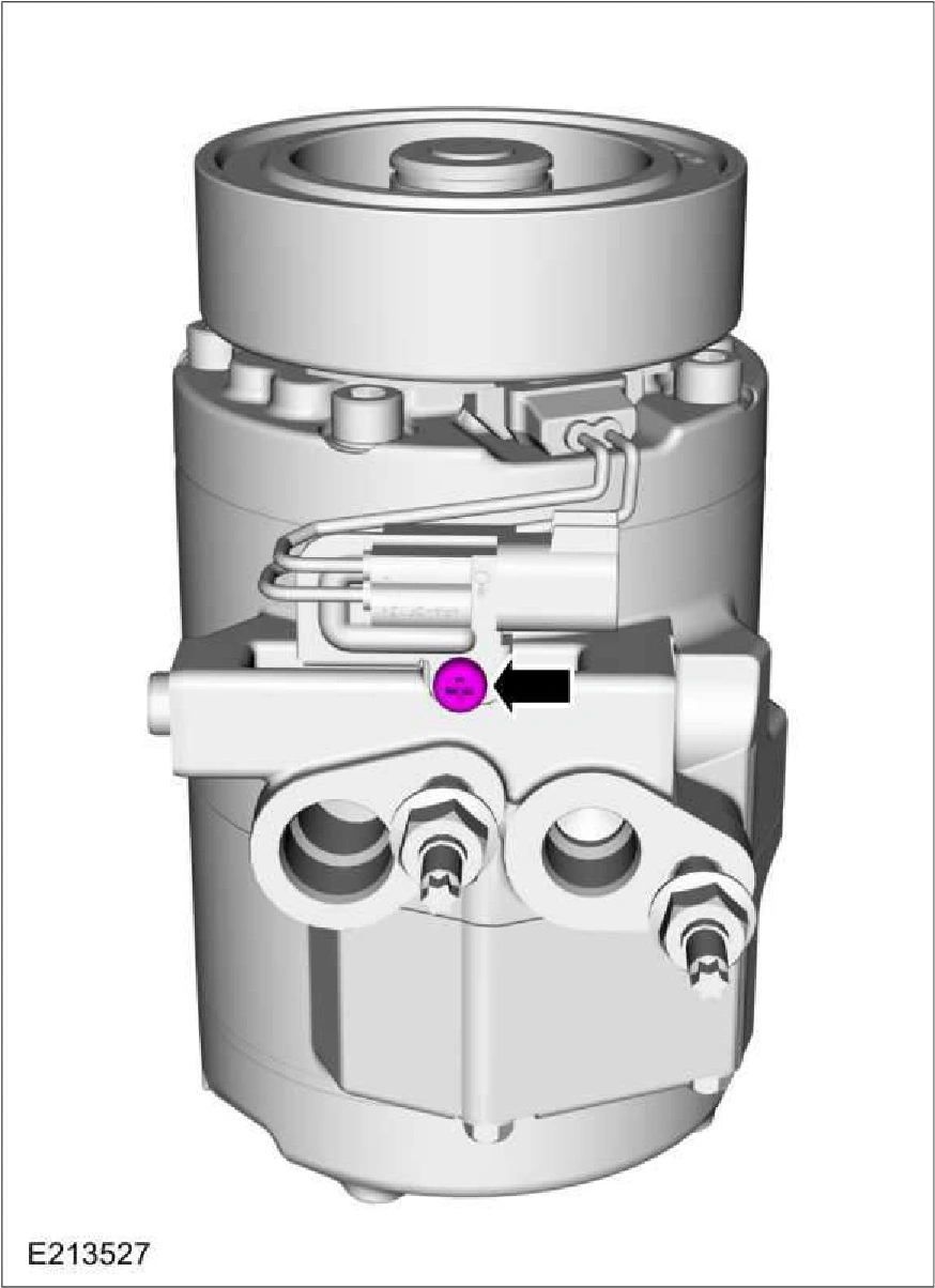 Air Conditioning (A/C) Clutch and Air Conditioning (A/C) Clutch Field Coil — original illustration 1, reference 3591