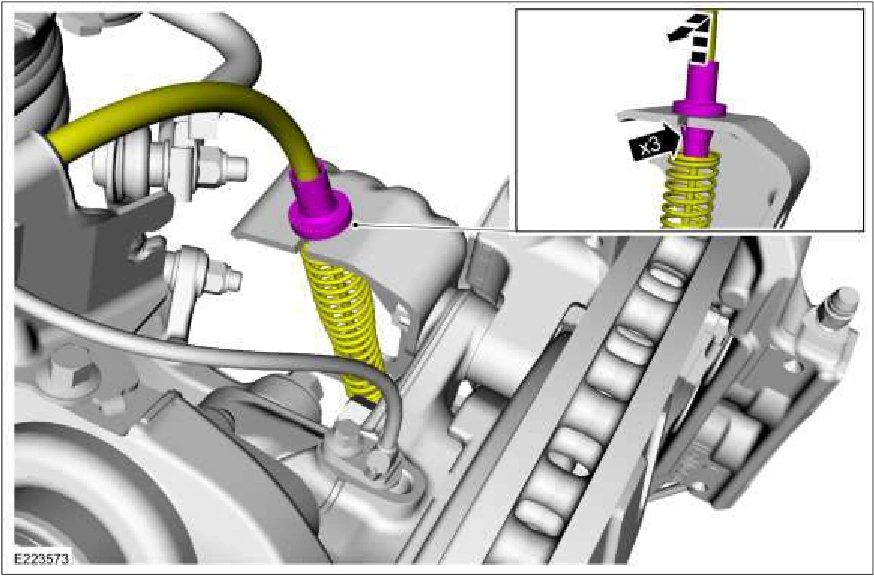 Brake Caliper - Vehicles With: SVT Performance Package — original illustration 2, reference 2853