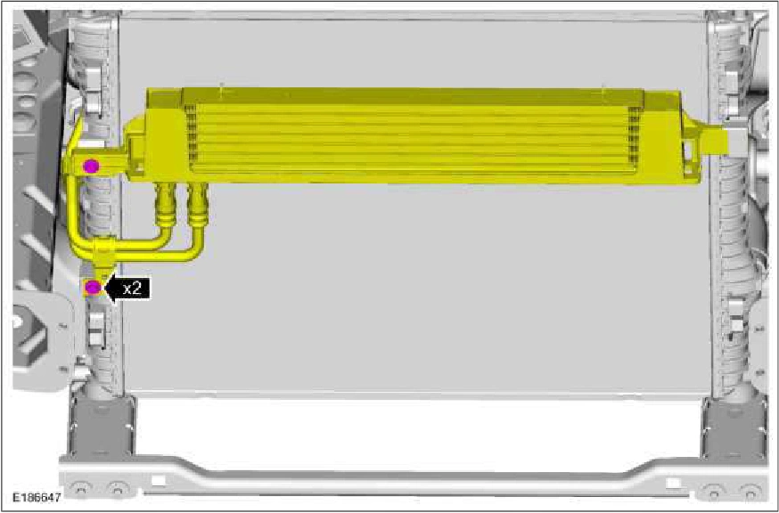 303-01C Engine Cooling - 5.0L — original illustration 2, reference 622