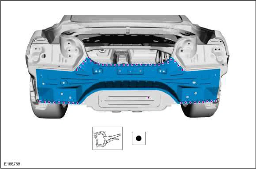 Back Panel and Reinforcement — original illustration 2, reference 2340