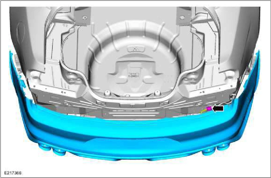 Rear Bumper Cover - Vehicles With: SVT Performance Package — original illustration 1, reference 1690