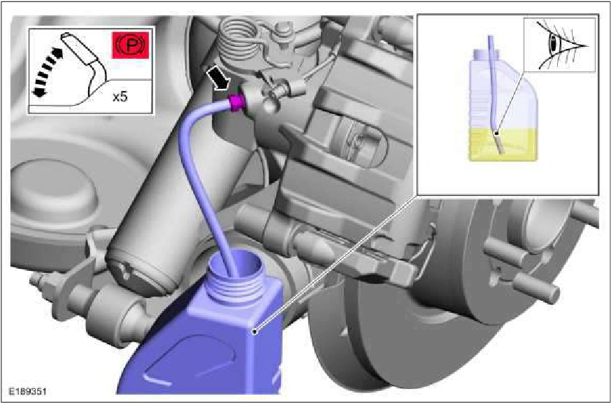 Brake System Pressure Bleeding — original illustration 2, reference 2793