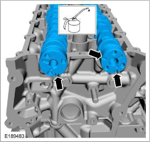 Camshaft RH — original illustration 1, reference 160