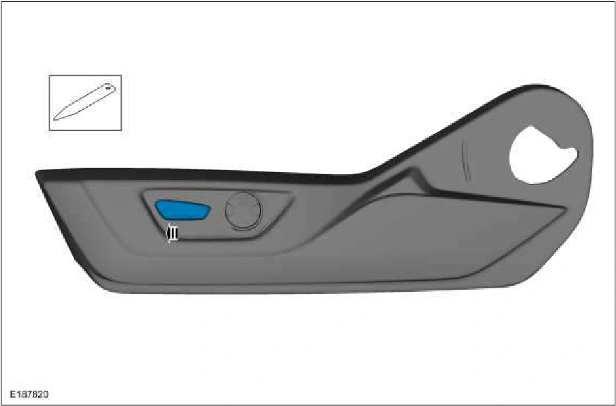 Front Seat Control Switch — original illustration 2, reference 1148