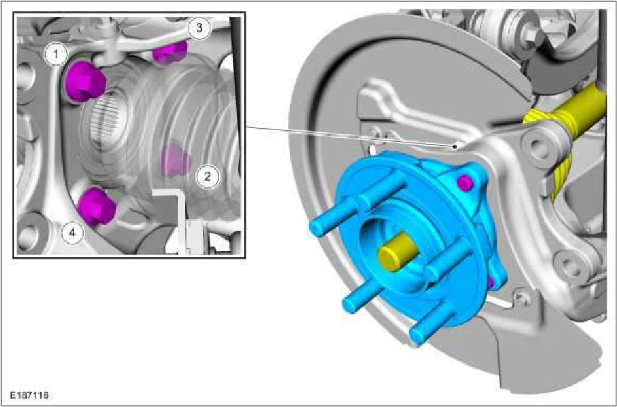 Wheel Bearing and Wheel Hub — original illustration 1, reference 2530