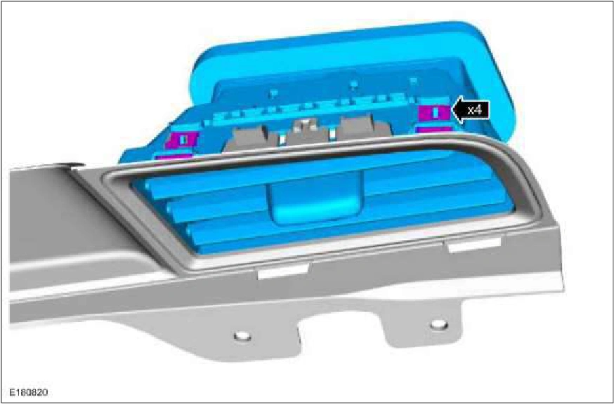 Passenger Side Register — original illustration 1, reference 3803