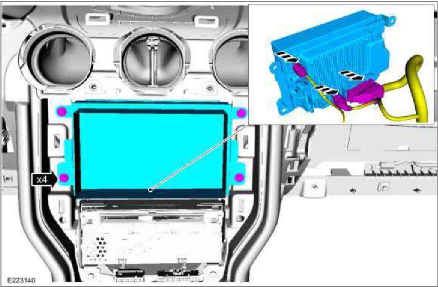 415-00B General Information -Vehicles With Touchscreen Display — original illustration 1, reference 4576