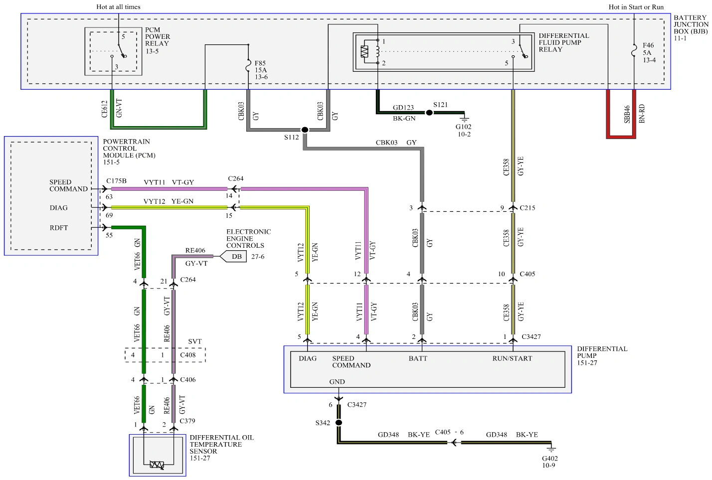 Original vector wiring diagram · source reference 6370