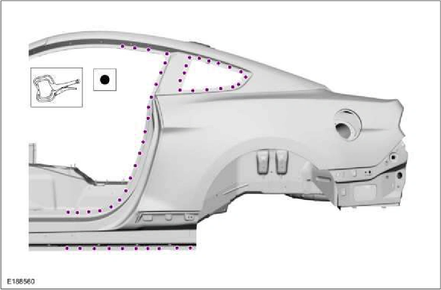 Quarter Panel - Coupe — original illustration 2, reference 2347