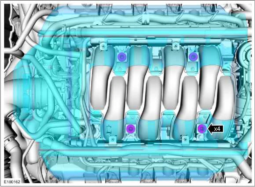 303-04C Fuel Charging and Controls - 5.0L — original illustration 1, reference 648