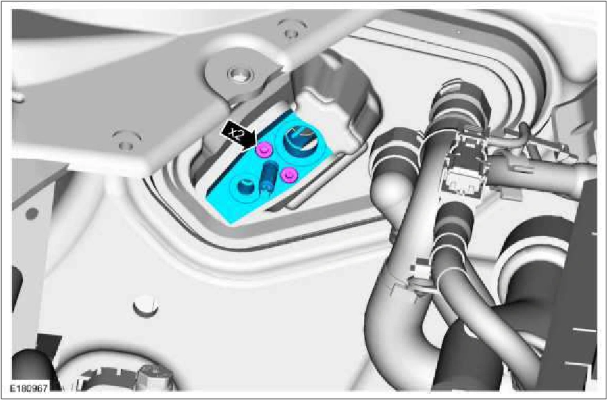 Thermostatic Expansion Valve - 2.3L EcoBoost (201kW/273PS) — original illustration 1, reference 3823
