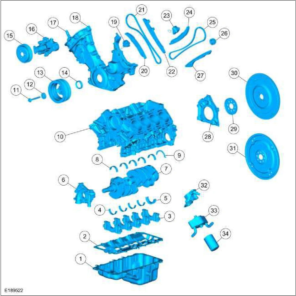 Engine Component View — original illustration 1, reference 148
