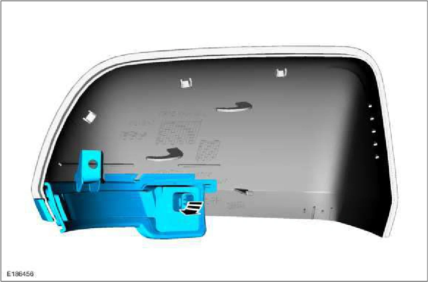 Exterior Mirror — original illustration 1, reference 963