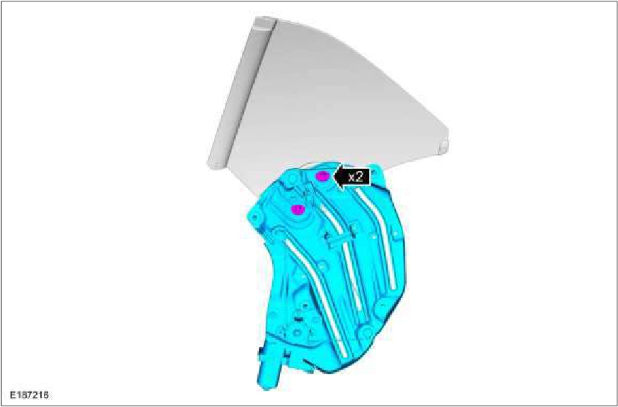 Rear Quarter Window Regulator - Convertible — original illustration 1, reference 1299
