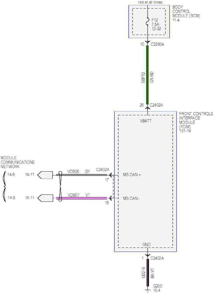 Wiring — original illustration 1, reference 6539