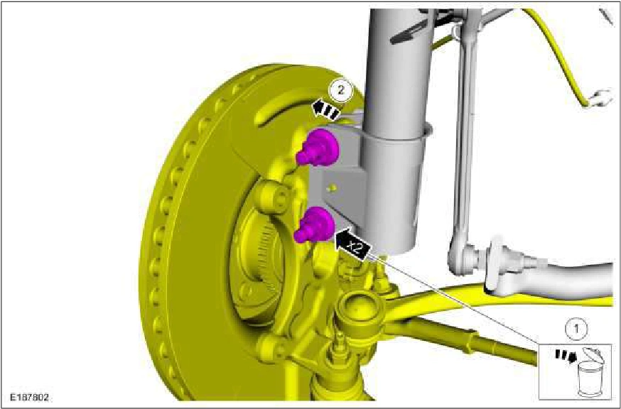 Front Strut and Spring Assembly — original illustration 2, reference 2451