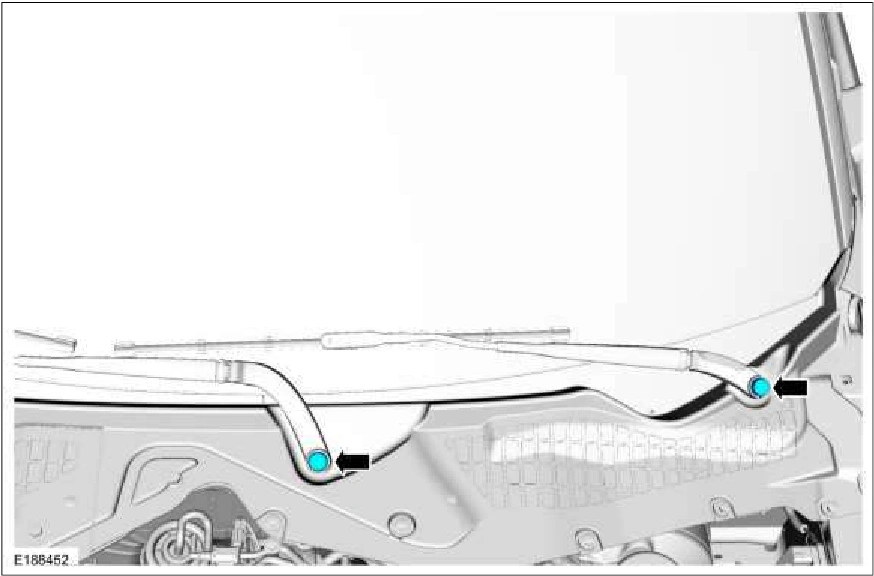 Windshield Wiper Pivot Arm - LHD — original illustration 1, reference 1508