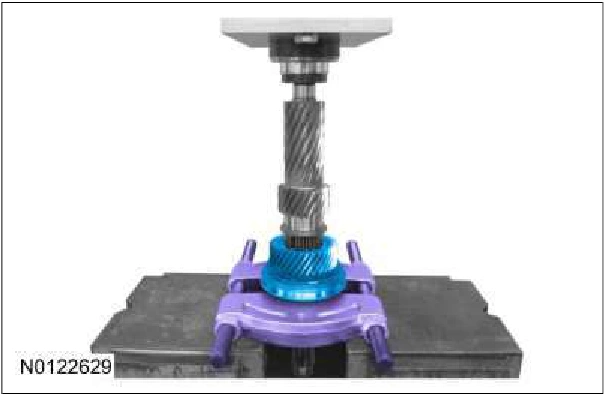 308-03A Manual Transmission - 6-Speed Manual Transmission -MT82 — original illustration 2, reference 3104