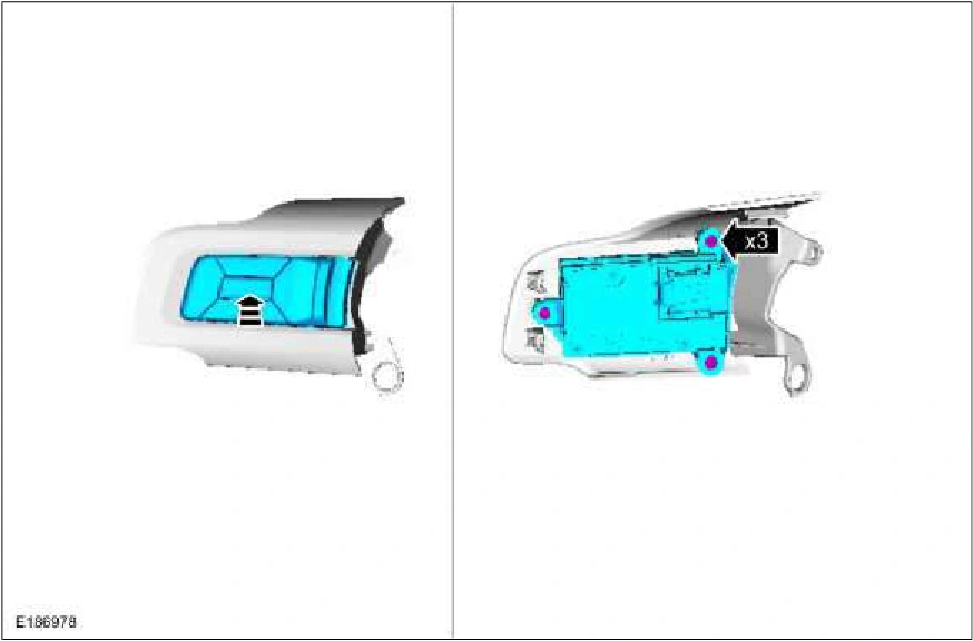 Steering Wheel Multifunction Switch — original illustration 1, reference 3410