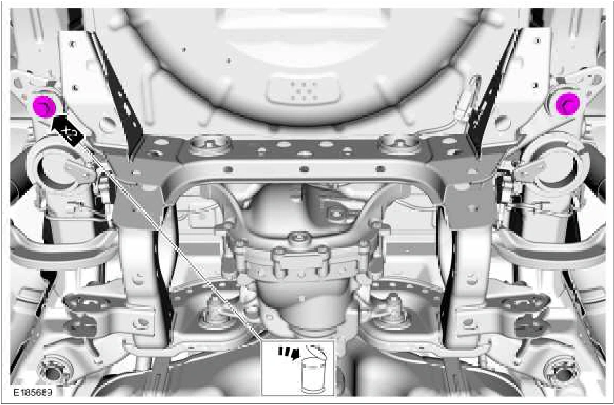 Rear Subframe — original illustration 2, reference 2388