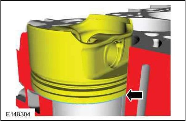 Piston Ring End Gap — original illustration 1, reference 133