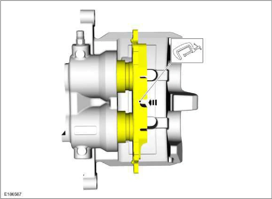 Brake Pads - Vehicles With: 2-Piston Brake Caliper — original illustration 1, reference 2817
