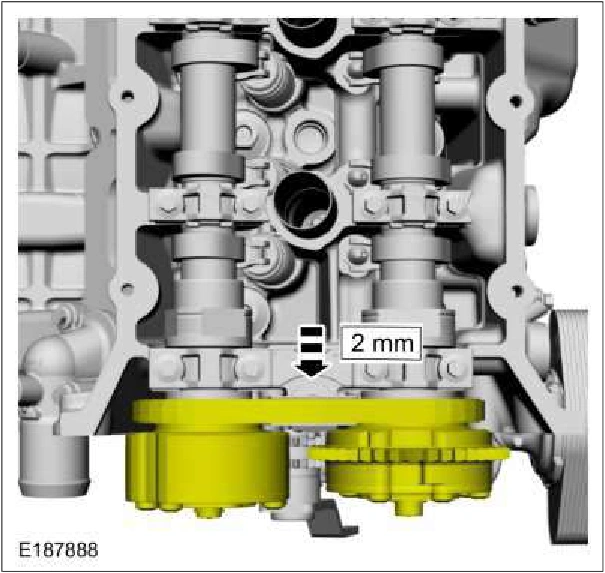 Variable Camshaft Timing (VCT) Unit — original illustration 1, reference 375
