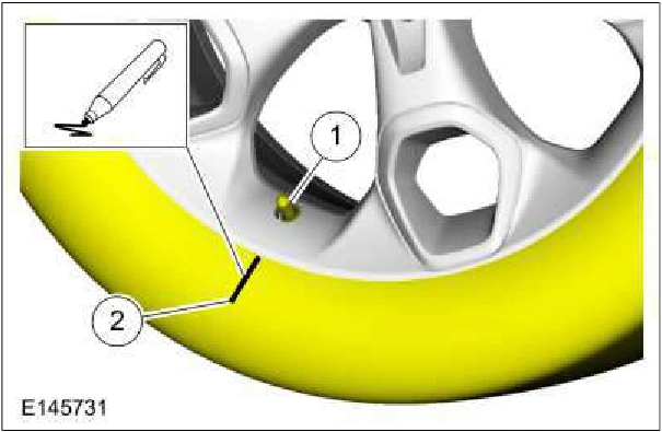 Wheel to Tire Runout Minimization — original illustration 1, reference 2551