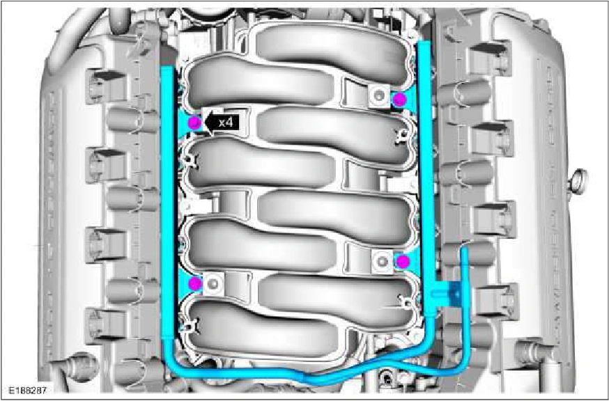 303-04C Fuel Charging and Controls - 5.0L — original illustration 2, reference 640