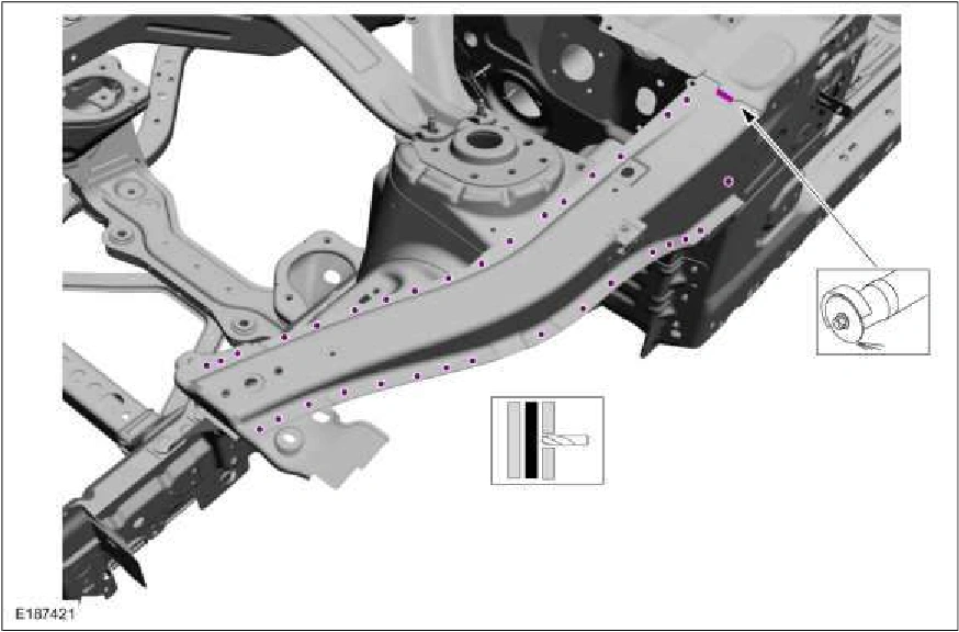 Fender Apron Panel Reinforcement — original illustration 1, reference 2241