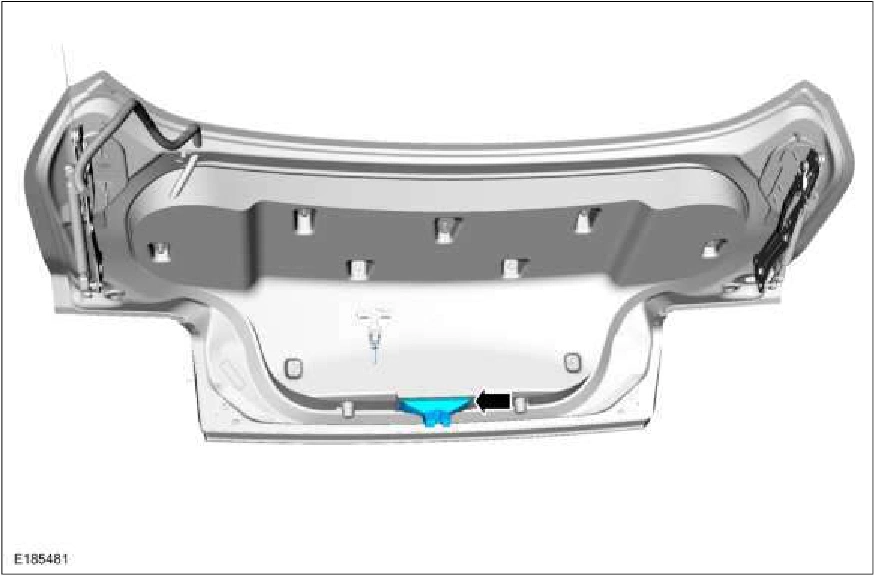 Rear Parking Aid Camera — original illustration 1, reference 4021