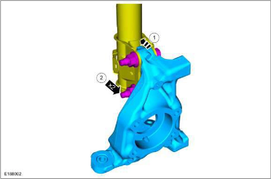 Wheel Knuckle - Vehicles With: SVT Performance Package — original illustration 1, reference 2473
