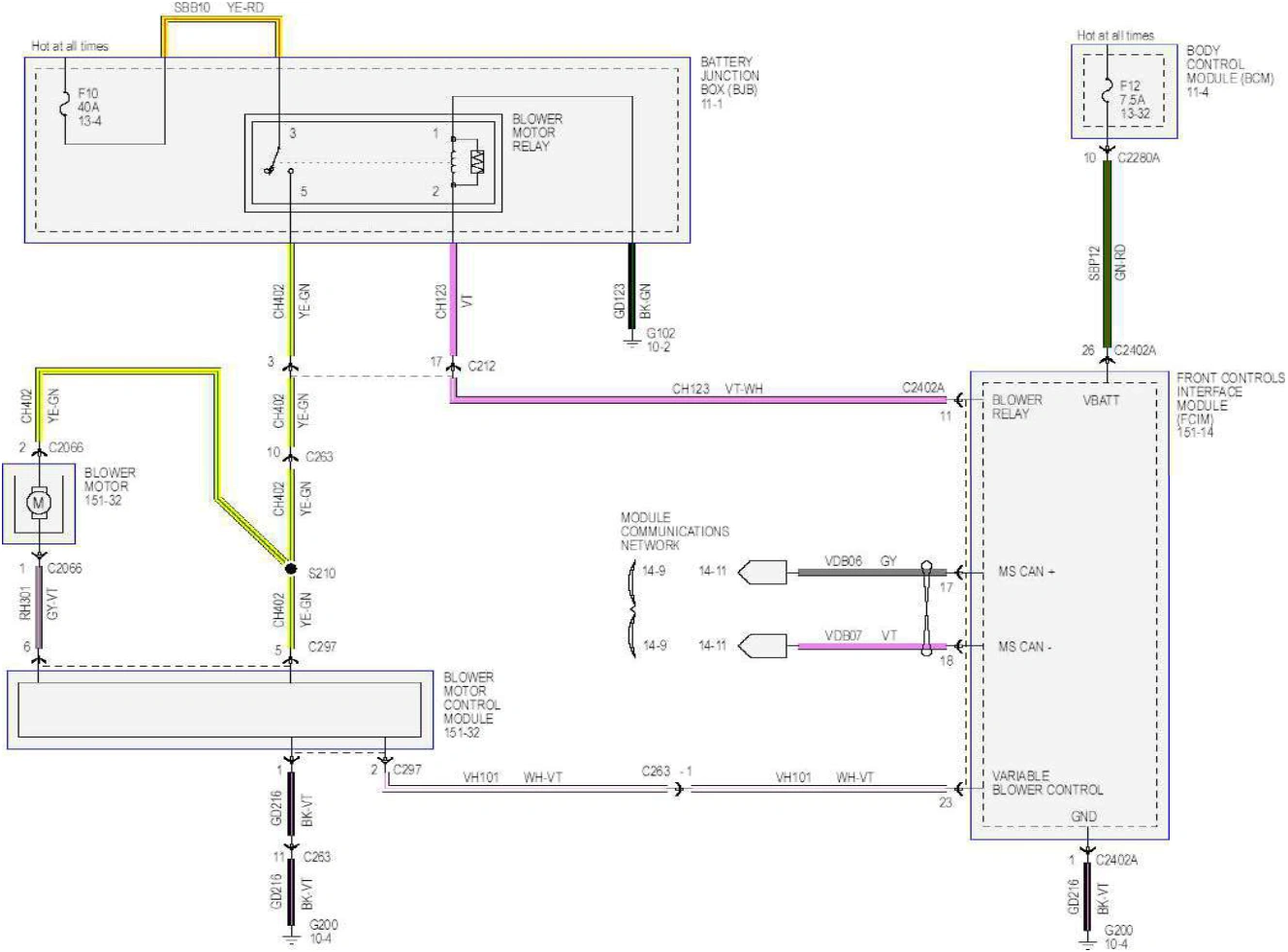 Wiring — original illustration 1, reference 6396