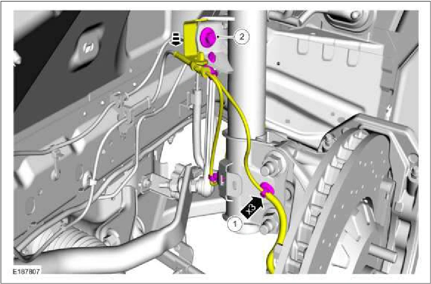 Front Strut and Spring Assembly — original illustration 2, reference 2454