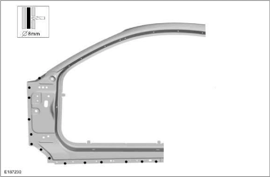 A-Pillar Outer Panel — original illustration 1, reference 2277