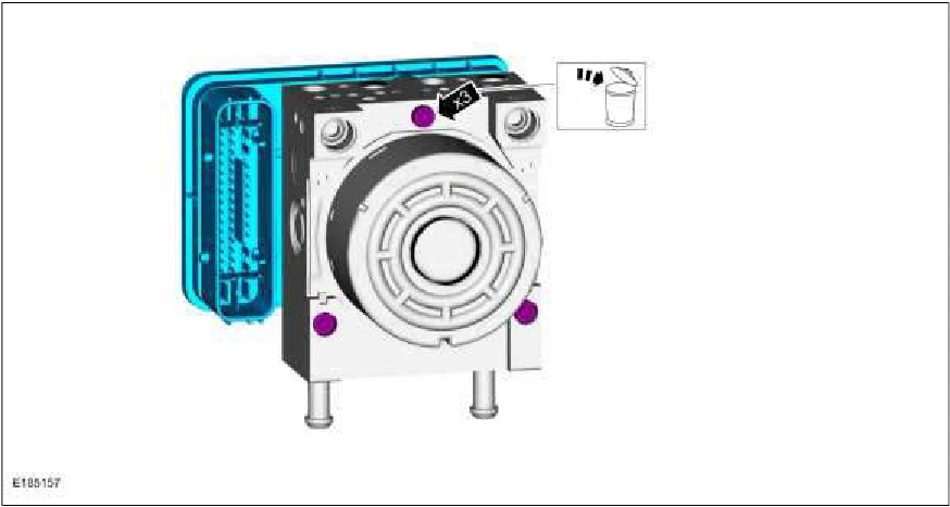 Anti-Lock Brake System (ABS) Module — original illustration 1, reference 3008