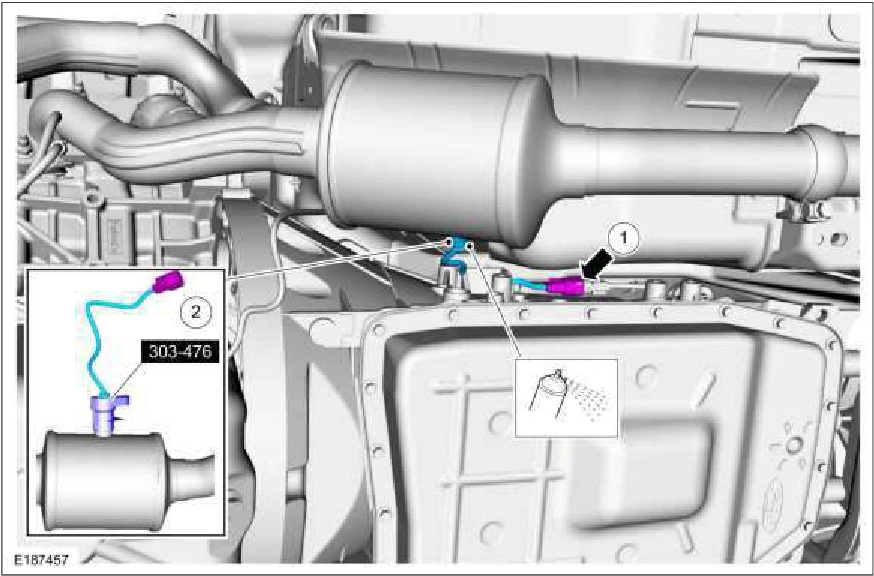 303-14C Electronic Engine Controls - 5.0L — original illustration 2, reference 759