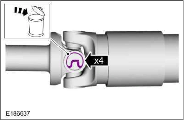 Driveshaft Universal Joint — original illustration 1, reference 2661